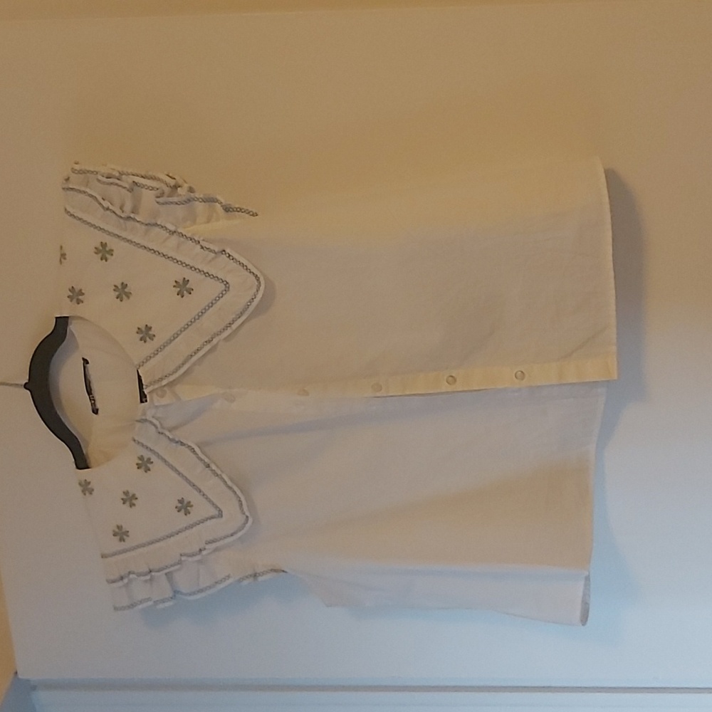 Zara collar blouse